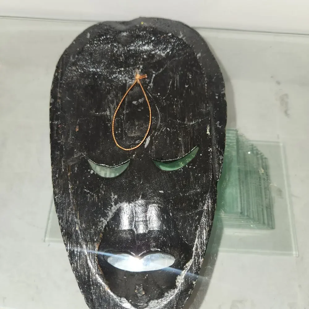 African American Inspired Wooden Wall Mask